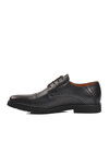 Black Genuine Leather Orthopedic Mens Casual Shoes 021402 M