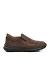 Brown Nubuck Genuine Leather Mens Casual Shoes 207005 M