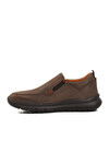 Brown Nubuck Genuine Leather Mens Casual Shoes 207005 M