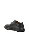 Siyah Hakiki Deri Ortopedik Erkek Casual Ayakkabı 340802 M