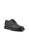 Black Nubuck Genuine Leather Orthopedic Mens Casual Shoes 340802 M