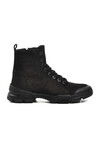 Black Nubuck Genuine Leather Mens Boots Bonn 102 21520 M