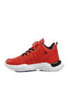 Red Black Unisex Kids Basketball Shoes 1522 F
