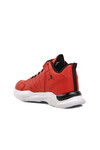 Red Black Unisex Kids Basketball Shoes 1522 F