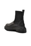Black Flexible Ankle Womens Chelsea Boots Pc-52561 Z