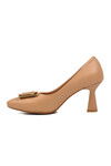 Beige Womens High Heel Shoes PC-53103 Z