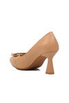 Beige Womens High Heel Shoes PC-53103 Z
