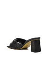 Black Womens High Heel Slippers PC-53123 Z