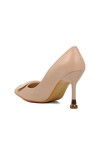 Cream Womens High Heel Shoes PC-54029 Z