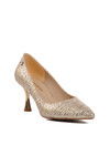 Gold Womens High Heel Shoes PC-54049 Z