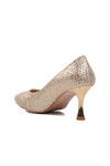 Gold Womens High Heel Shoes PC-54049 Z