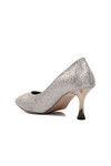 Silver Womens High Heel Shoes PC-54049 Z