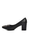 Siyah  Kadın Topuklu Ayakkabı PC-54212 Z