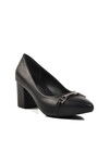 Siyah  Kadın Topuklu Ayakkabı PC-54212 Z