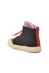 Black-Red Childrens Sneakers 17 P