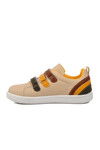 Beige-Yellow Childrens Sneakers 6502 P