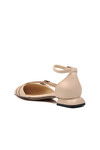 Beige Womens Evening Shoes S-122 Z