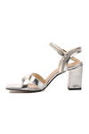 Silver Womens Evening Shoes S-126 Z