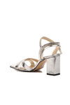 Silver Womens Evening Shoes S-126 Z