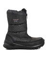 Black Glitter Waterproof Girls Snow Boots F7447 F