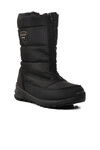 Textile Black Waterproof Womens Snow Boots Z7447 Z