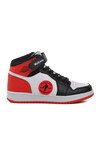 Black-White-Red Kids Hi Sneaker Sloga Hı F