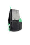 Grey-Green Unisex School Bag 03841