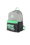 Grey-Green Unisex School Bag 03841