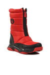 Red Water Repellent Womens Snow Boots Bn-30396 Z