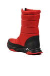 Red Water Repellent Womens Snow Boots Bn-30396 Z
