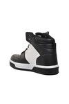 Siyah-Beyaz Unisex Hi Sneaker BN-31085 G