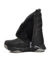 Black Water Repellent Childrens Snow Boots Bn-70004 F