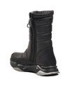 Black Water Repellent Childrens Snow Boots Bn-70004 F