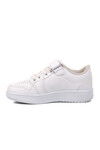 White-White Childrens Sneakers Slogan P