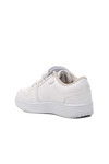 White-White Childrens Sneakers Slogan P