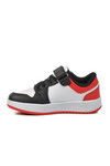 Black-White-Red Childrens Sneakers Slogan P
