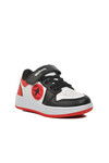 Black-White-Red Childrens Sneakers Slogan P